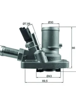 Termostat, chladivo MAHLE TI 258 80 Horká Nabídka