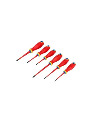 Elektrikářské šroubováky sada 6 kusů. ocel S2, 1000V - S-12284 Akce