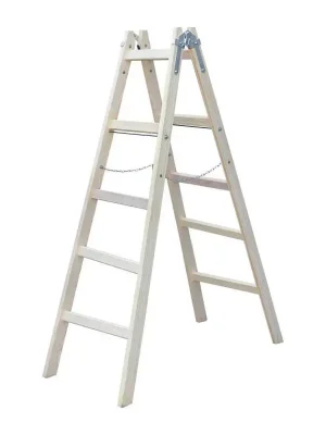 Hit Sezóny Žebřík malířský dřevěný 2 x 4 stupně, 6,0 kg, 1300 mm 1 - S-40588