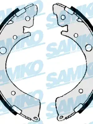 Sada brzdových čelistí SAMKO 85360 Bezpečná Platba
