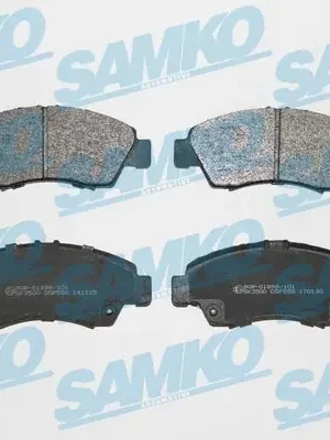 Sada brzdových destiček, kotoučová brzda SAMKO 5SP558 Přímo Od Výrobce