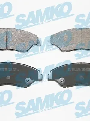 Omezená Nabídka Sada brzdových destiček, kotoučová brzda SAMKO 5SP1053