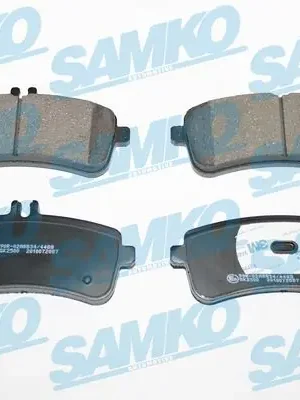 Sada brzdových destiček, kotoučová brzda SAMKO 5SP2087 Expresní Doručení