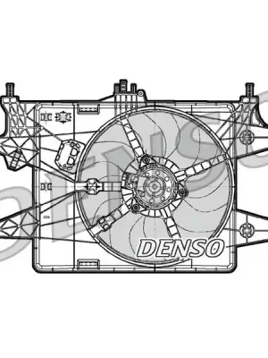 Větrák, chlazení motoru DENSO DER09082 Značkový