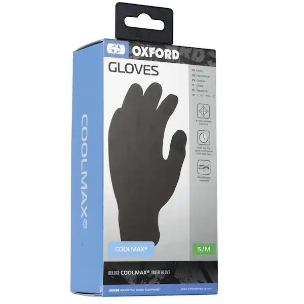 Odeslání Ihned vložky do rukavic Coolmax®, OXFORD (černé, vel. L/XL)