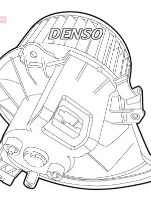 vnitřní ventilátor DENSO DEA01210 Bezpečná Platba
