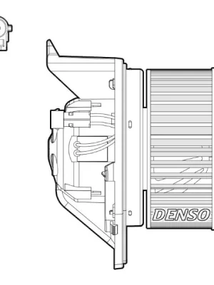 Originální vnitřní ventilátor DENSO DEA05005