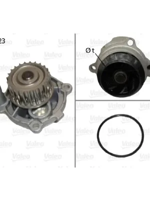 Aktuální Vodní čerpadlo, chlazení motoru VALEO 506790