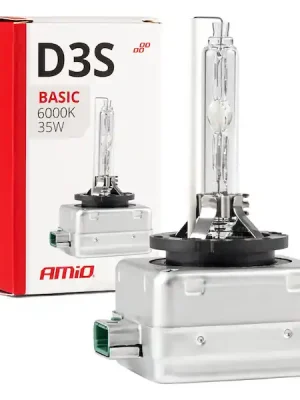Dokud Zásoby Vydrží Výbojka D3S 35W 6000K xenonová AMiO BASIC