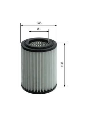 Vzduchový filtr BOSCH F 026 400 665 Kup Teď