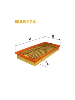 Vzduchový filtr WIX FILTERS WA6174 Značkový