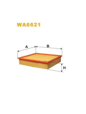 Dokud Zásoby Vydrží Vzduchový filtr WIX FILTERS WA6621
