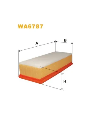Vzduchový filtr WIX FILTERS WA6787 Koupit Online