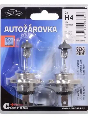 Žárovka 12VH4100/90W P43t blister 2ks Ihned K Objednání