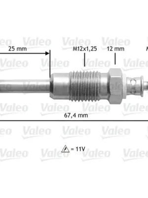 Žhavicí svíčka VALEO 345124 Levný