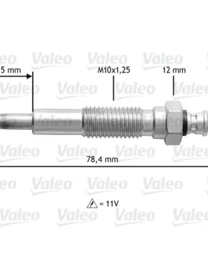 Žhavicí svíčka VALEO 345214 Bezpečná Platba